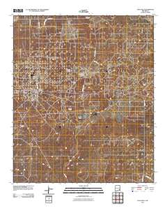 Loco Hills 2010 topographic map thumbnail