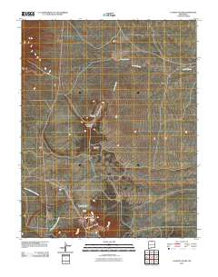 La Segita Peaks 2010 topographic map thumbnail