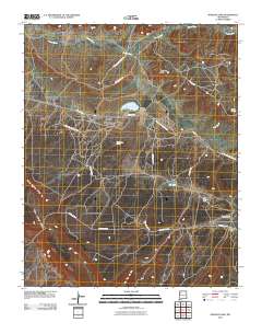 Mariano Lake 2010 topographic map thumbnail