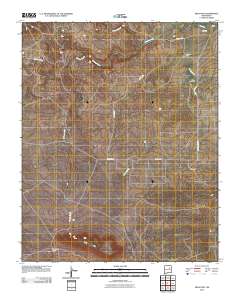 Mesa Pino 2010 topographic map thumbnail
