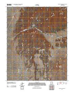 Maxson Crater 2010 topographic map thumbnail