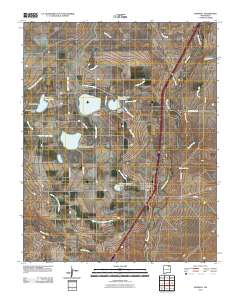Maxwell 2010 topographic map thumbnail