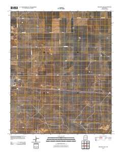 Melrose East 2010 topographic map thumbnail