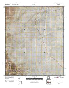 Heart of the Sands NW 2010 topographic map preview