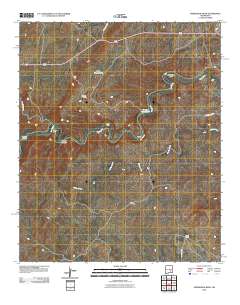 Horseshoe Bend 2010 topographic map thumbnail