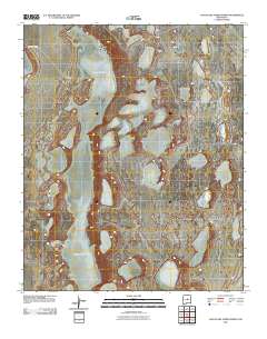 Laguna Del Perro North 2010 topographic map thumbnail