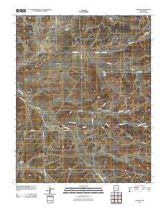 Lindrith 2010 topographic map thumbnail