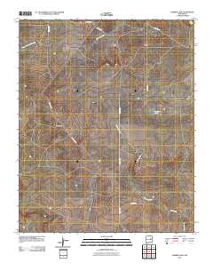 Harben Lake 2010 topographic map thumbnail