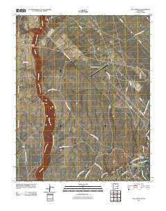Los Cordovas 2010 topographic map thumbnail