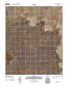 Harriet Ranch 2010 topographic map thumbnail
