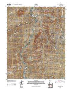 Newcomb NE 2010 topographic map thumbnail