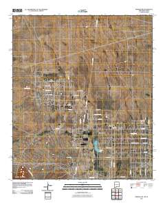 Newman SW 2010 topographic map thumbnail