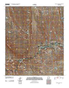 Nichols Canyon 2010 topographic map thumbnail
