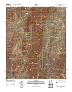 Puerto De Los Cavadores 2010 topographic map thumbnail