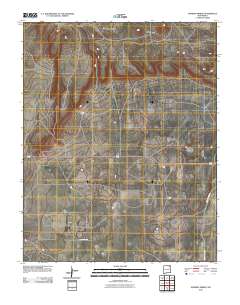 Romero Spring 2010 topographic map thumbnail