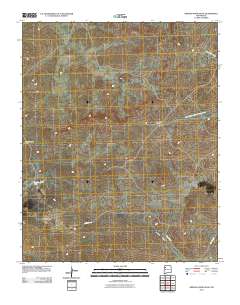 Orphan Annie Rock 2010 topographic map thumbnail