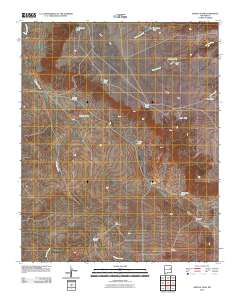 Ortega Tank 2010 topographic map thumbnail