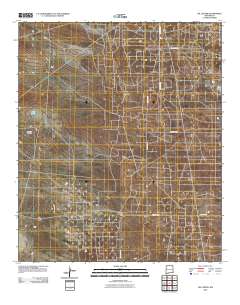 Oil Center 2010 topographic map thumbnail