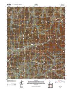 Ojito 2010 topographic map thumbnail