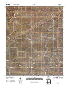 Pastura SE 2010 topographic map thumbnail
