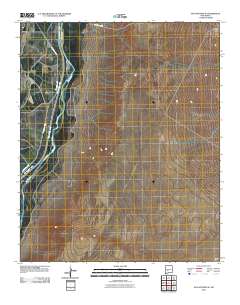 San Antonio SE 2010 topographic map thumbnail
