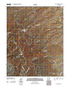 Old Pine Spring 2010 topographic map thumbnail