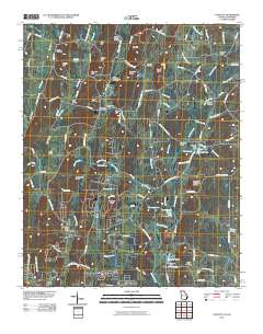 Cohutta 2010 topographic map thumbnail