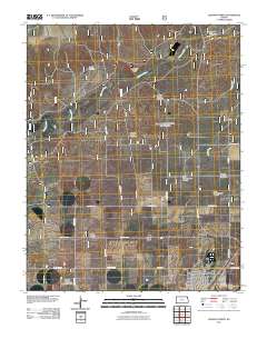 Elkhart North 2011 topographic map thumbnail