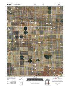 Elkhart NW 2011 topographic map thumbnail