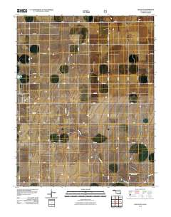 Hough NE 2010 topographic map thumbnail