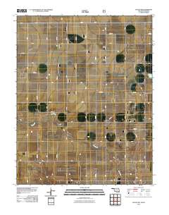 Hough NW 2010 topographic map thumbnail