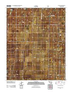 Reydon SW 2011 topographic map thumbnail
