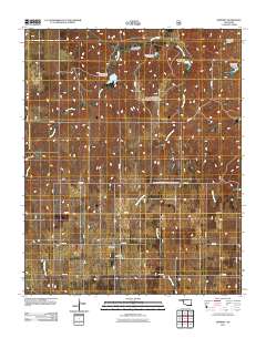 Dempsey 2011 topographic map thumbnail