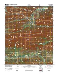 Page 2011 topographic map thumbnail