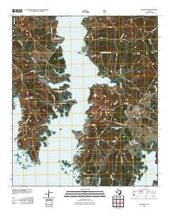 Broaddus 2010 topographic map thumbnail