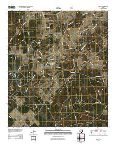 Crecy 2011 topographic map thumbnail