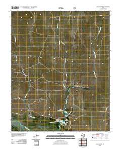 Lake Marvin 2010 topographic map thumbnail
