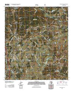 New Waverly 2010 topographic map thumbnail