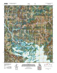 Logansport East 2010 topographic map thumbnail