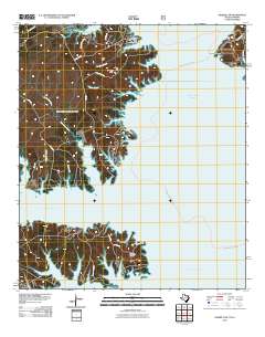 Negreet SW 2010 topographic map thumbnail