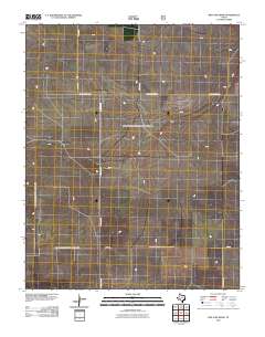 Red Cow Draw 2010 topographic map thumbnail