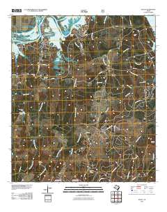 Staley 2010 topographic map thumbnail