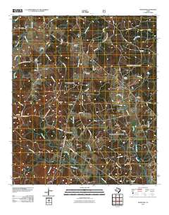 Hurstown 2010 topographic map thumbnail