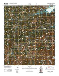 Hurricane Creek 2010 topographic map thumbnail