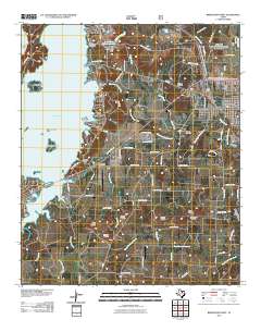 Bridgeport West 2010 topographic map thumbnail