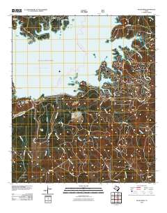 McGee Bend 2010 topographic map thumbnail