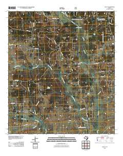 Dacus 2010 topographic map thumbnail