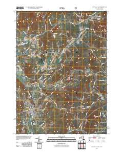 Hoosick Falls 2011 topographic map thumbnail