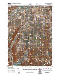Mecklenburg 2011 topographic map thumbnail