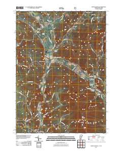 North Pownal 2011 topographic map thumbnail